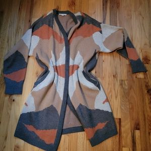 3 for 25 Vintage boho sweater  coat